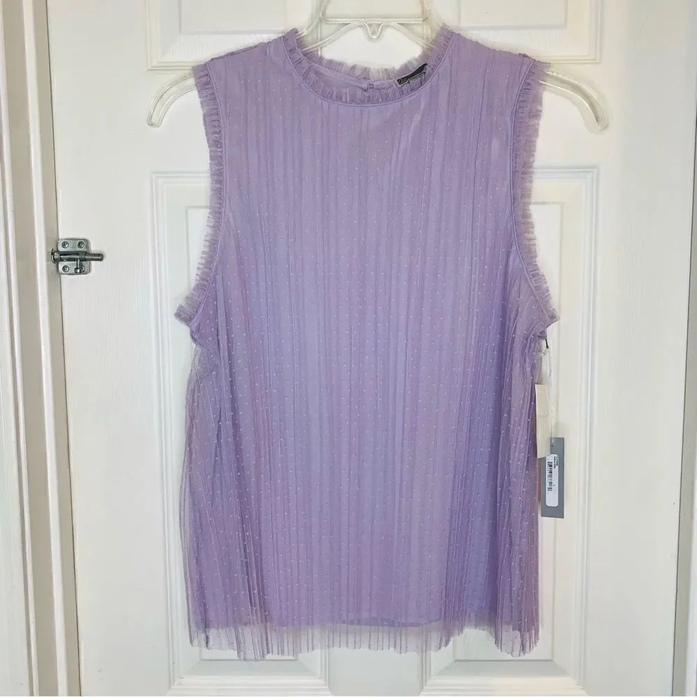 Chelsea 28 Purple Petal Top Size Large